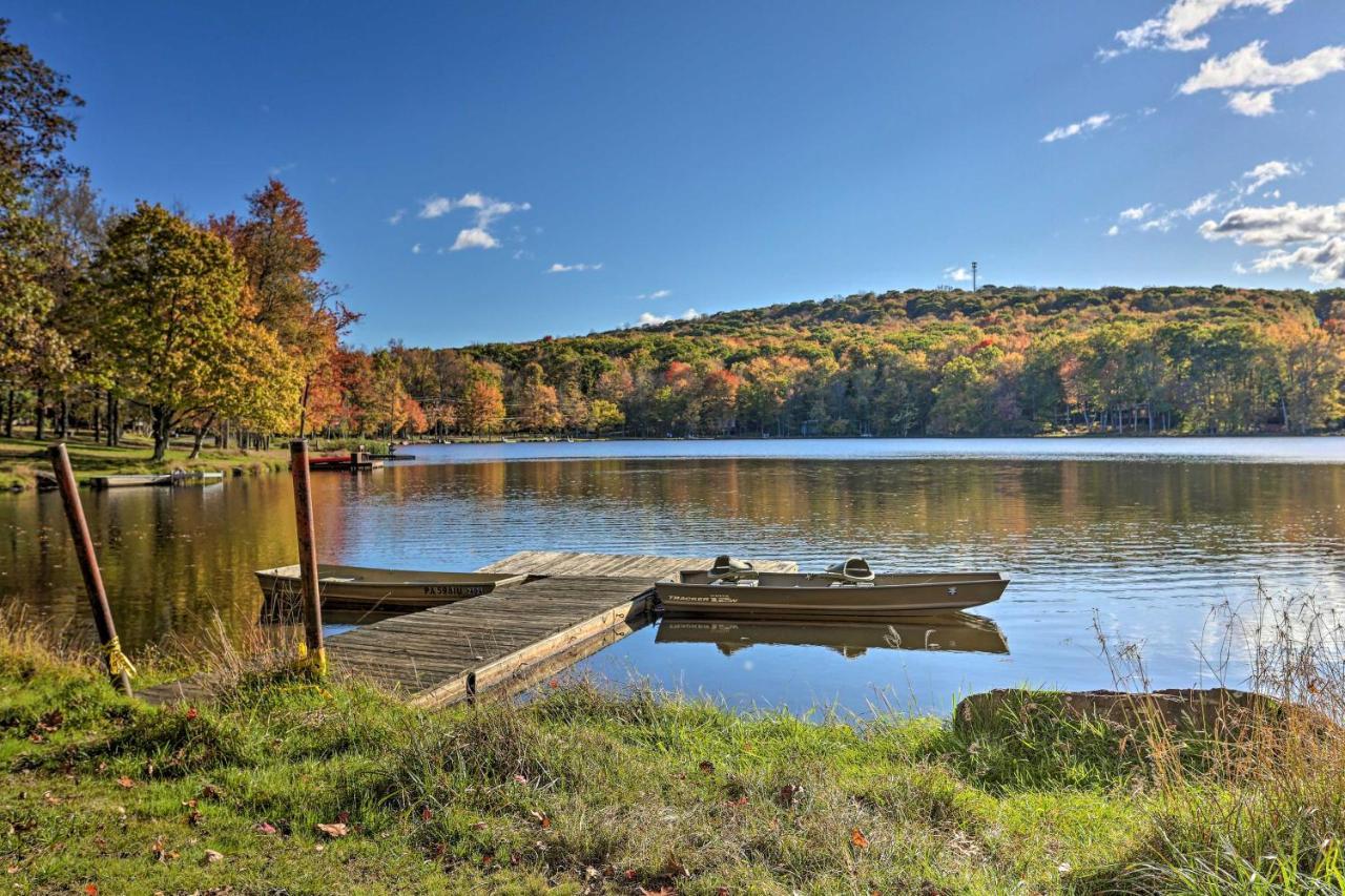 Poconos Vacation Home Walk To Locust Lake! Pocono Lake Extérieur photo